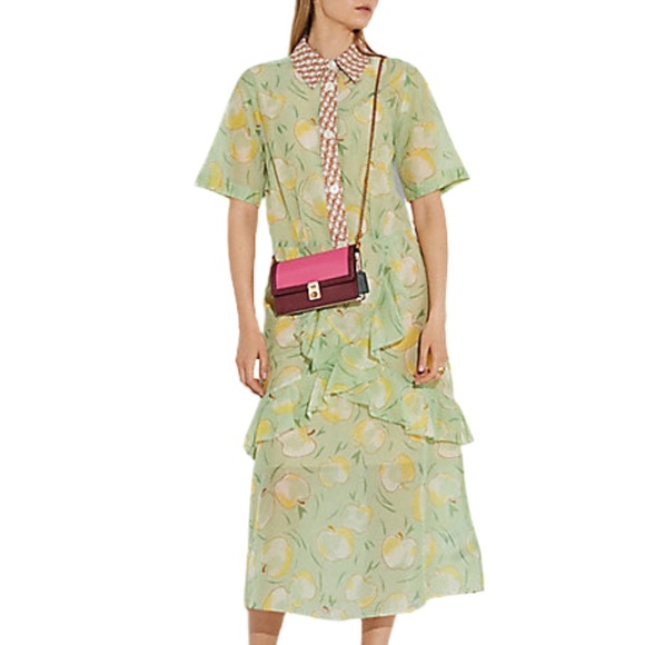 889 - Coach Hutton Clutch in Colorblock - Picture 14 of 14